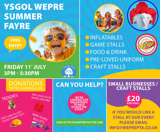 Wepre School Fayre 2025